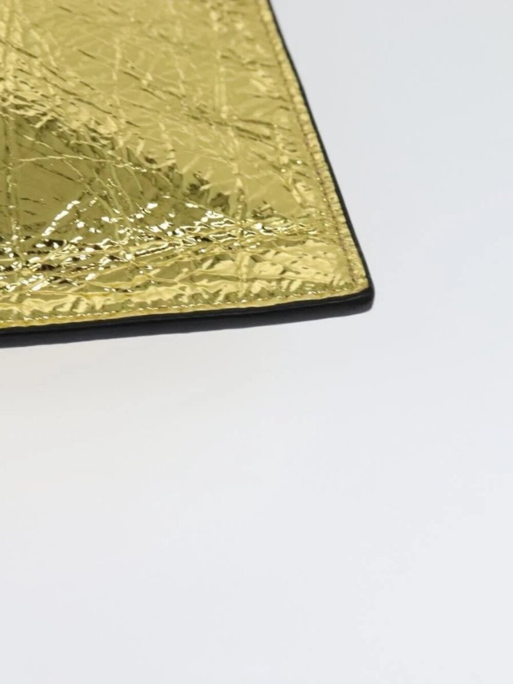 FENDI Clutch Bag Leather Brown Gold Auth mr1110V - Picture 3 of 16